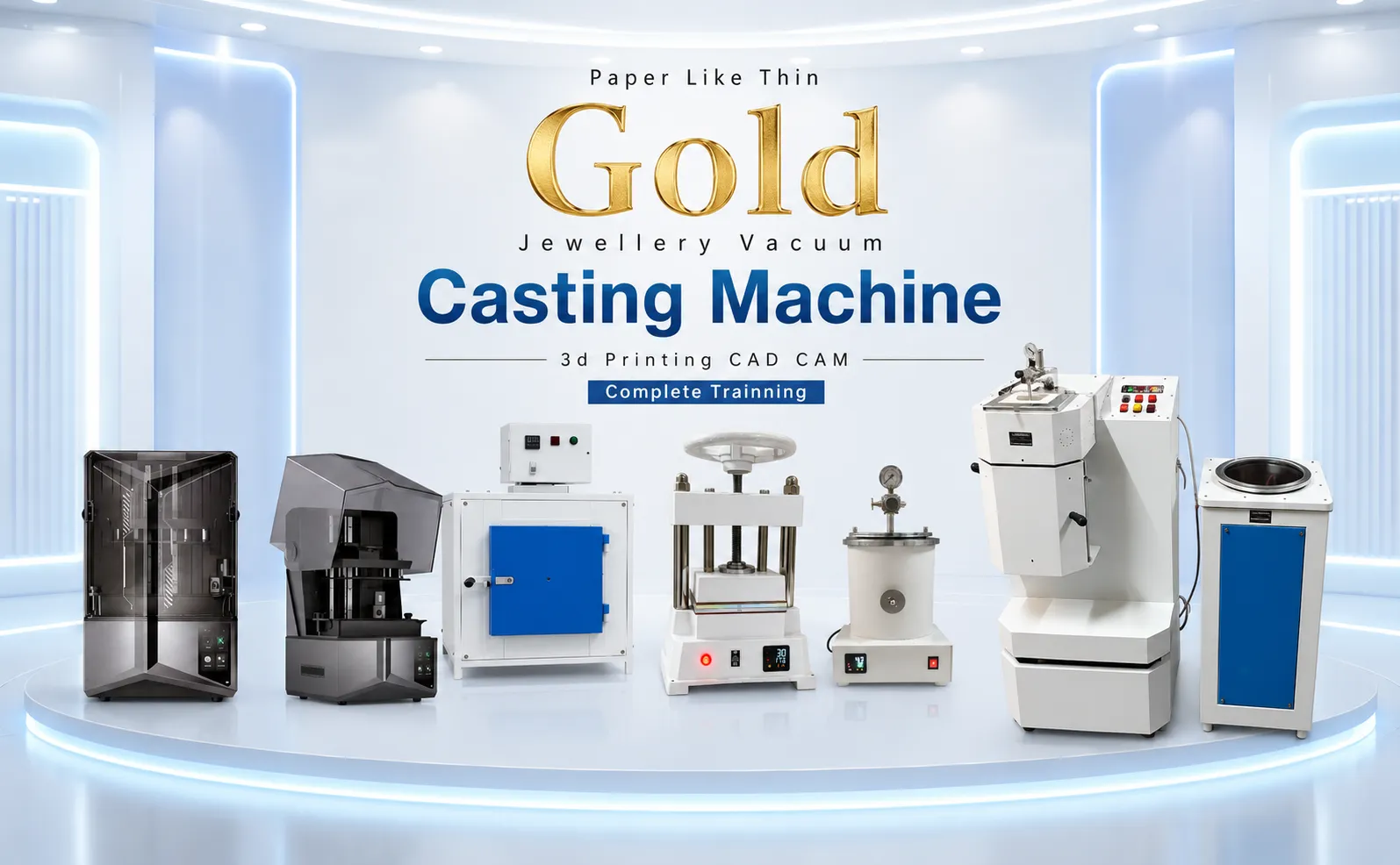 Gold Casting Machine Set (CAD CAM)